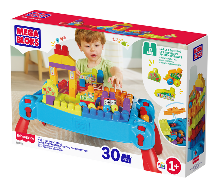 Mega Bloks Preschool Build 'n' Learn Table